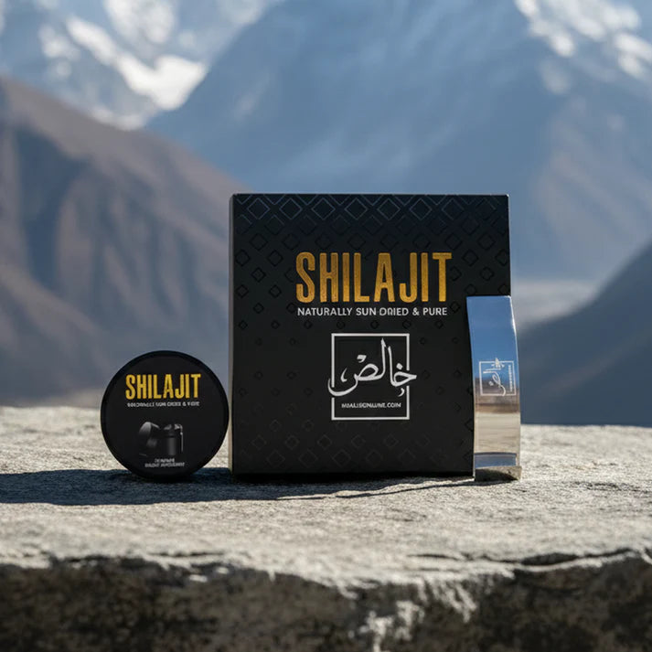 Pure Black Shilajit Resin – Energy, Strength & Immunity Support